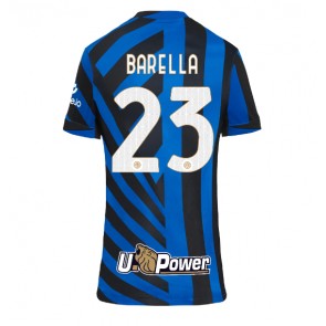 Inter Milan Nicolo Barella #23 Hemmatröja Kvinnor 2024-25 Kortärmad